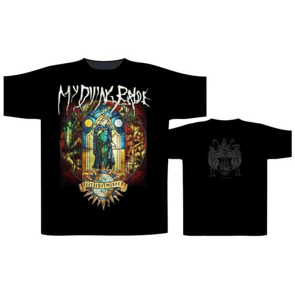MY DYING BRIDE - FEEL THE MISERY T-SHIRT (SMALL)
