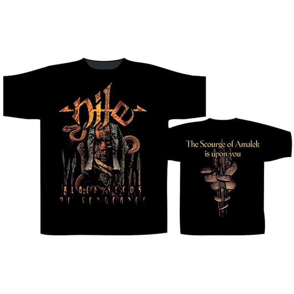 NILE - BLACK SEEDS T-SHIRT (MEDIUM)