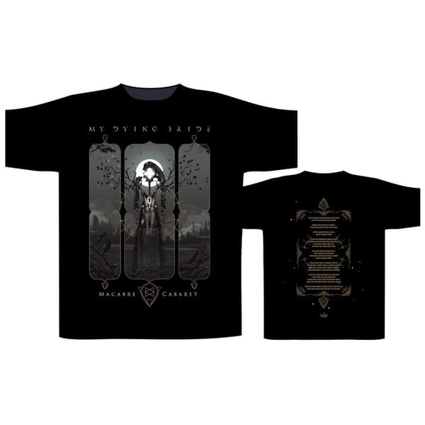 MY DYING BRIDE - MACABRE CABARET T-SHIRT (X-LARGE)