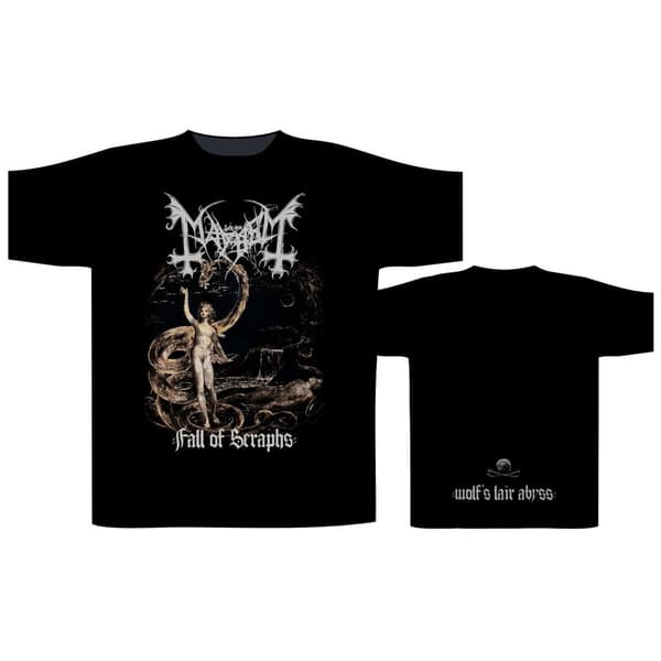 MAYHEM - FALL OF SERAPHS T-SHIRT (LARGE)