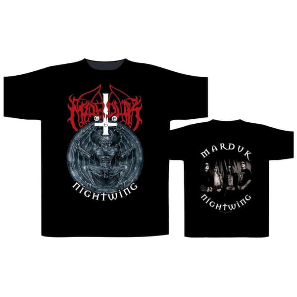 MARDUK - NIGHTWING T-SHIRT (SMALL)