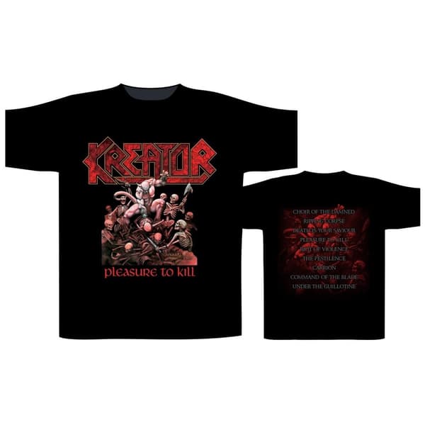 KREATOR - PLEASURE TO KILL T-SHIRT (SMALL)