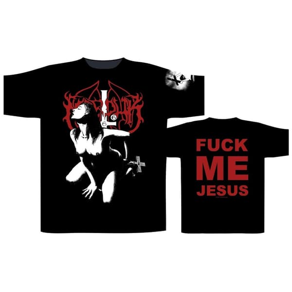 MARDUK - FUCK ME JESUS 2020 T-SHIRT (LARGE)