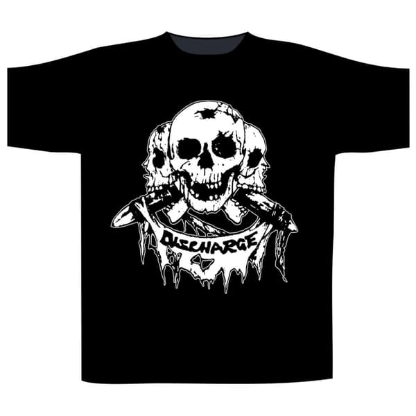 DISCHARGE - DISCHARGE T-SHIRT (XX-LARGE)
