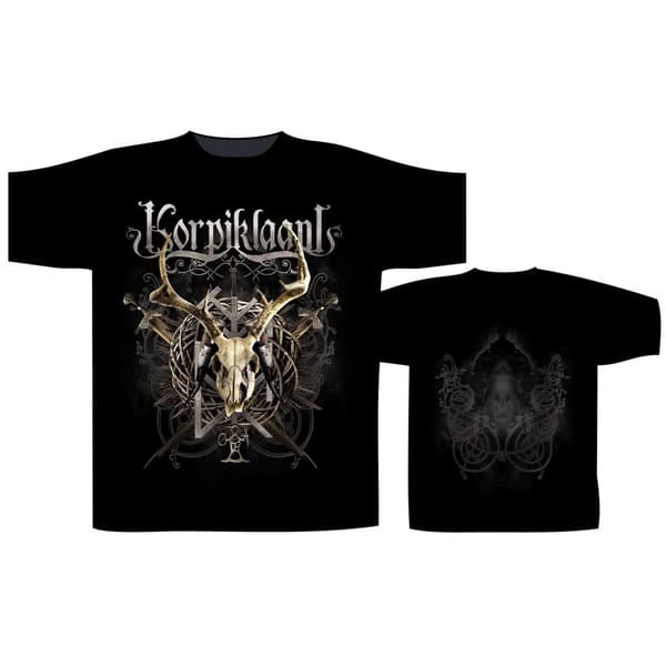 KORPIKLAANI - CREST T-SHIRT (LARGE)