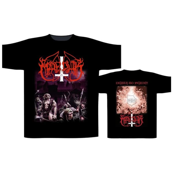 MARDUK - HEAVEN SHALL BURN T-SHIRT (SMALL)