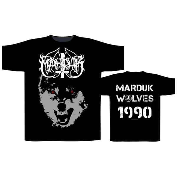 MARDUK - MARDUK WOLVES 1990 T-SHIRT (XX-LARGE)