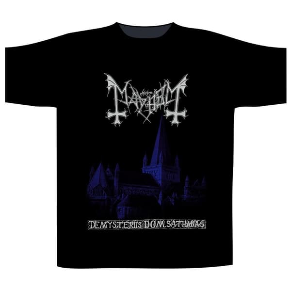 MAYHEM - DE MYSTERIIS DOM SATHANAS T-SHIRT (X-LARGE)