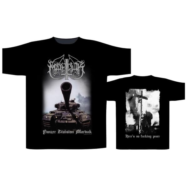 MARDUK - PANZER DIVISION 20TH ANNIVERSARY T-SHIRT (SMALL)