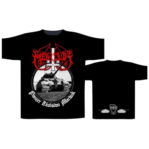 MARDUK - PANZER CIRCULAR T-SHIRT (MEDIUM)