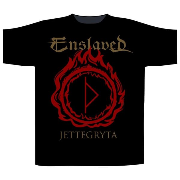 ENSLAVED - JETTEGRYTA T-SHIRT (X-LARGE)