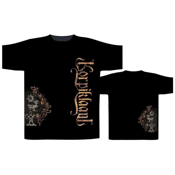 KORPIKLAANI - RUNIC T-SHIRT (SMALL)
