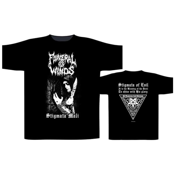 FUNERAL WINDS - STIGMATA MALI T-SHIRT (XX-LARGE)