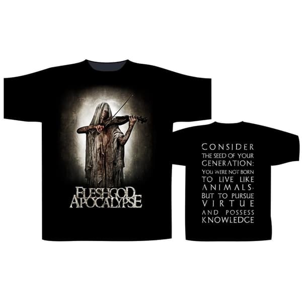 FLESHGOD APOCALYPSE - BLOODY VIOLINIST T-SHIRT (X-LARGE)