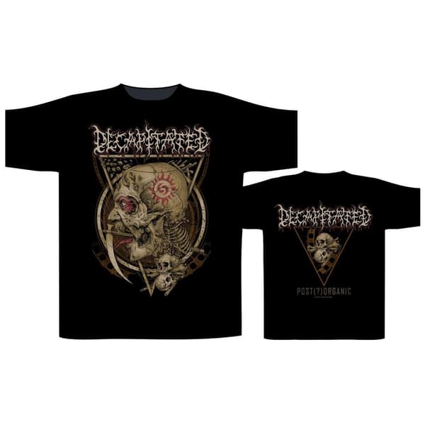 DECAPITATED - POST ORGANIC T-SHIRT (MEDIUM)