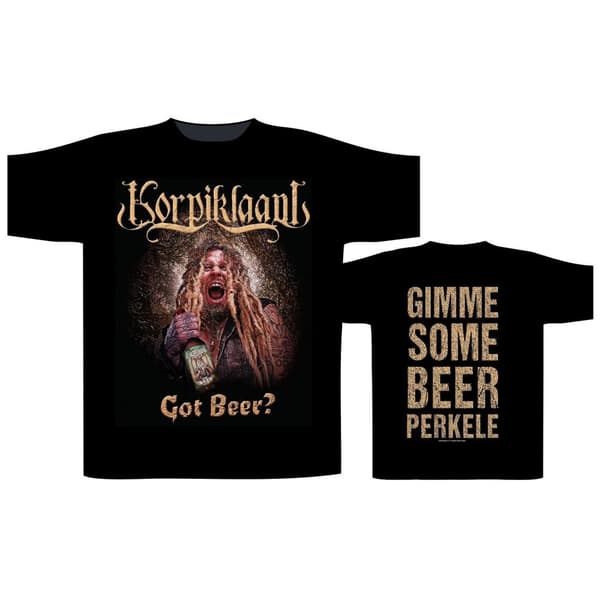 KORPIKLAANI - GOT BEER T-SHIRT (XX-LARGE)