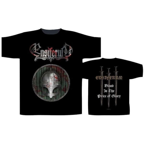 ENSIFERUM - BLOOD IS THE PRICE OF GLORY T-SHIRT (XX-LARGE)