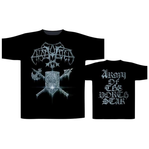 ENSLAVED - ARMY OF THE NORTH STAR T-SHIRT (LARGE)