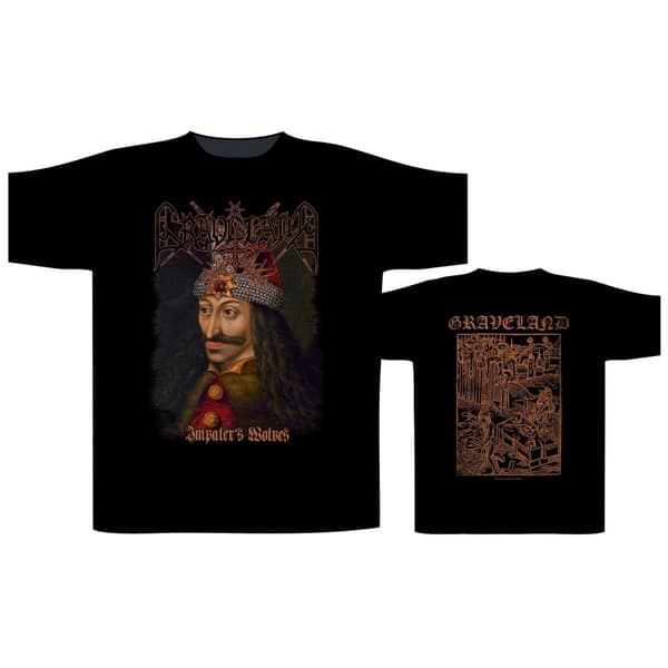 GRAVELAND - IMPALER'S WOLVES T-SHIRT (MEDIUM)