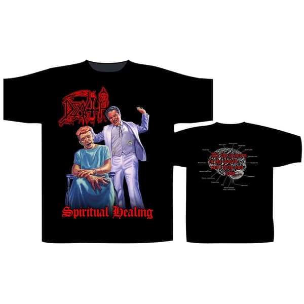 DEATH - SPIRITUAL HEALING T-SHIRT (SMALL)