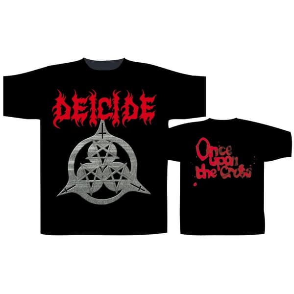DEICIDE - ONCE UPON THE CROSS T-SHIRT (XX-LARGE)