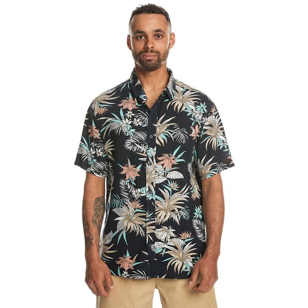 Quiksilver Kortärmad Tröja Lemnas Flerfärgad L Man