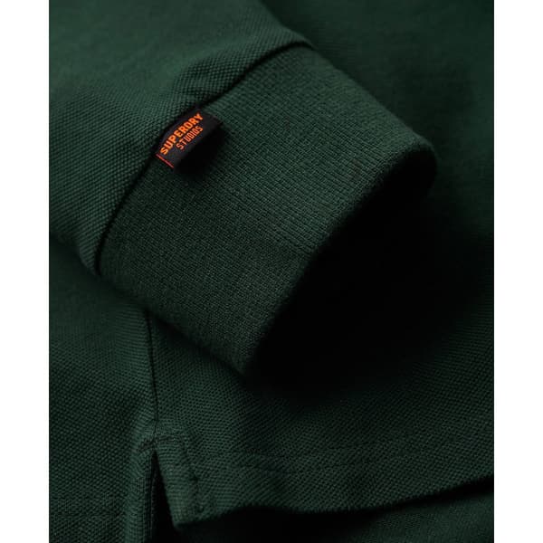 Superdry Långärmad Piké Cotton Pique Grönt 2XL Man