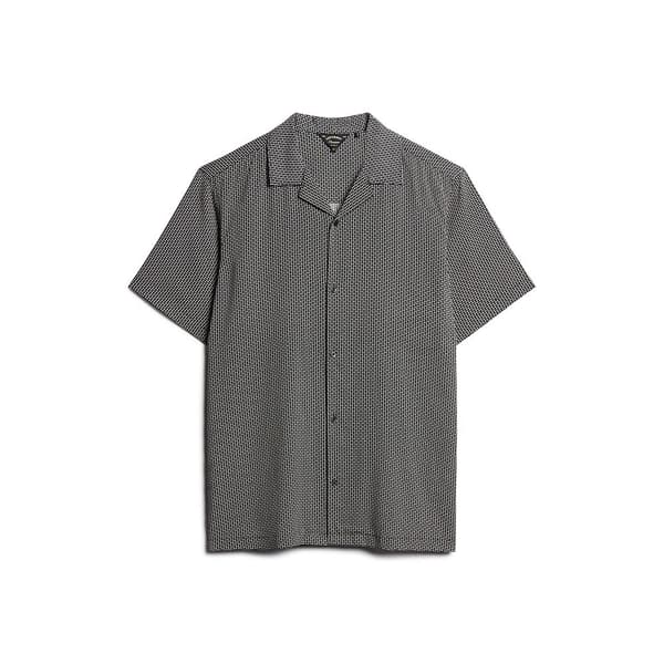 Superdry Kortärmad T-shirt Revere 70s Brun L Man