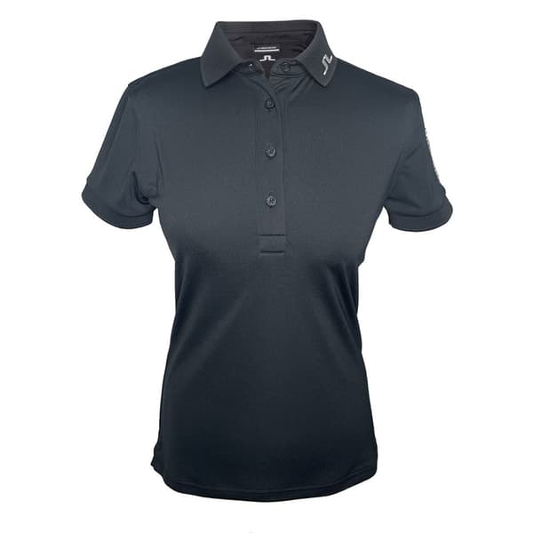 J.lindeberg Kvinde Kortærmet Polo Tour Tech Blå 2XL