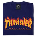 Miniatyrbild 2 av 2: Thrasher Kortärmad T-shirt Flame Orange XL Man