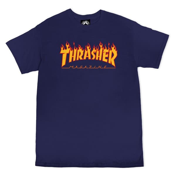 Thrasher Kortärmad T-shirt Flame Orange XL Man