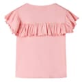 Miniatyrbillede 2 af 7: vidaXL T-shirt til børn str. 104 lyserød