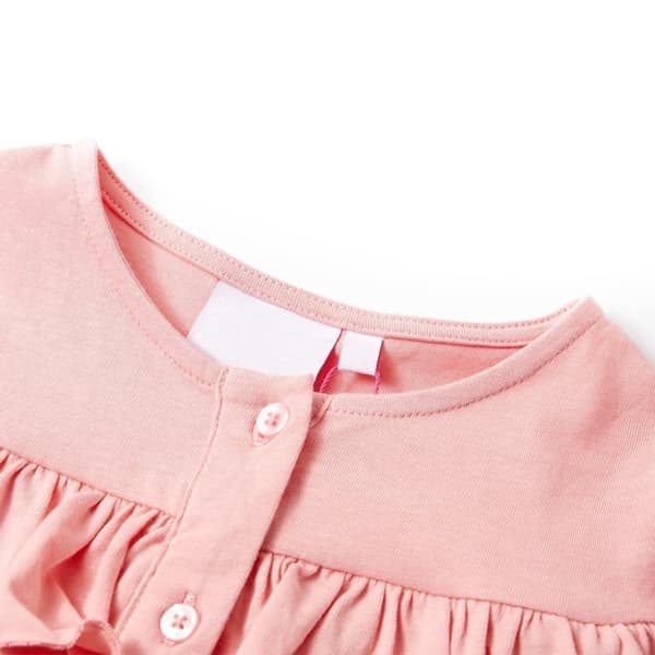 vidaXL T-skjorte for barn medium rosa 104