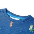 Miniatyrbild 3 av 7: vidaXL T-shirt för barn mörkblå melerad 92