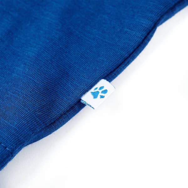 vidaXL T-shirt för barn mörkgrå 116