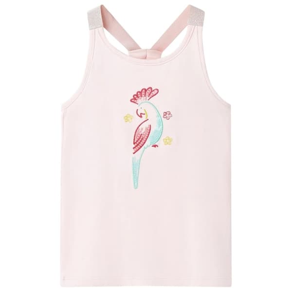 vidaXL Barnlinne mjuk rosa 116