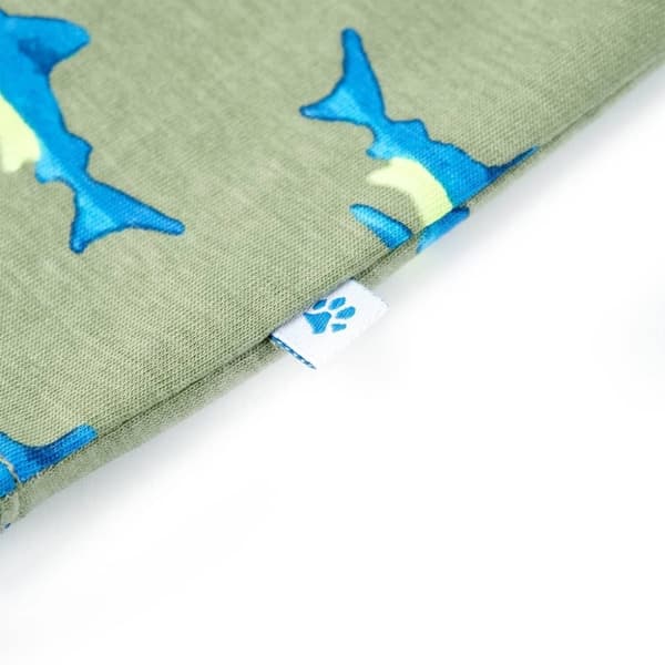 vidaXL T-shirt för barn ljus khaki 116