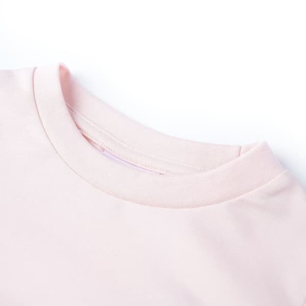 vidaXL Sweatshirt til børn str. 104 lyserød