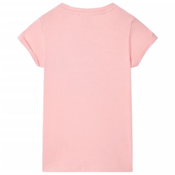 vidaXL T-shirt til børn str. 128 lyserød