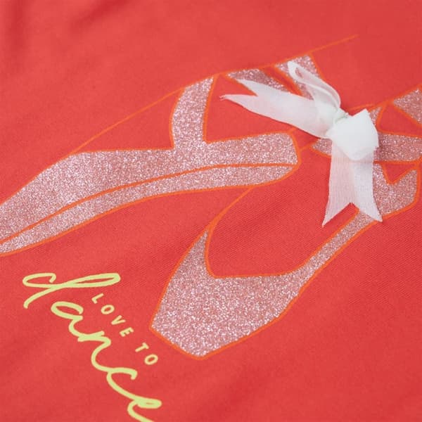 vidaXL T-shirt til børn str. 116 rød