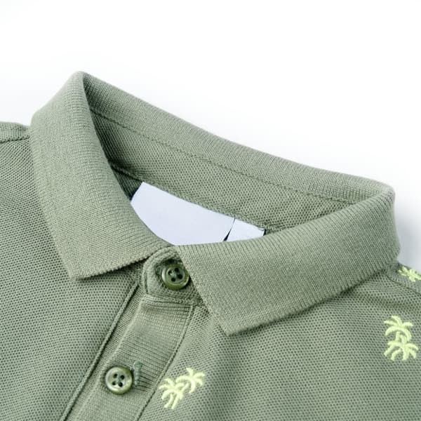 vidaXL Lasten poolopaita khaki 92