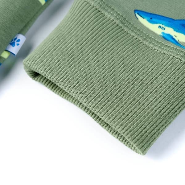 vidaXL Lasten collegepaita vaalea khaki 128