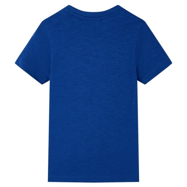 vidaXL T-shirt för barn mörkgrå 92