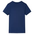 Miniatyrbillede 2 af 7: vidaXL Kortærmet T-shirt til børn str. 92 mørk mørkeblå