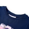 Miniatyrbild 3 av 7: vidaXL T-shirt för barn marinblå 92