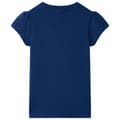 Miniatyrbild 2 av 7: vidaXL T-shirt för barn marinblå 92