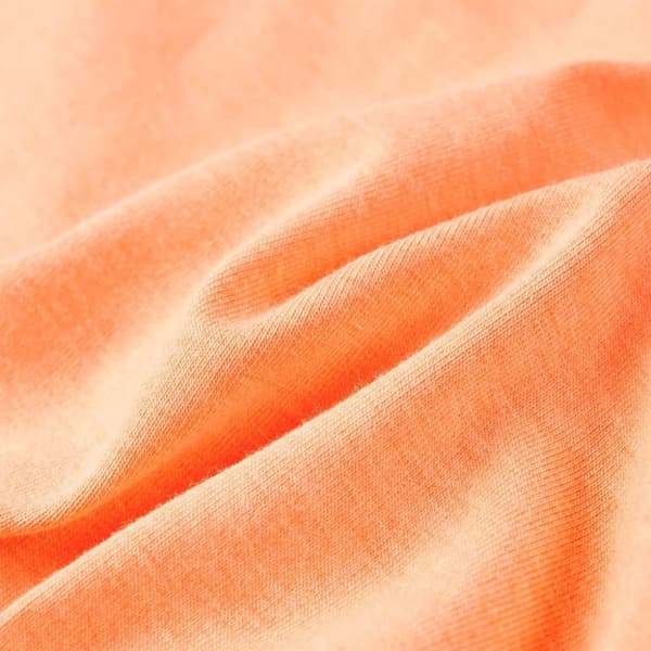 vidaXL T-shirt med korta ärmar för barn neonorange 140