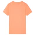 Miniatyrbild 2 av 7: vidaXL T-shirt med korta ärmar för barn neonorange 140