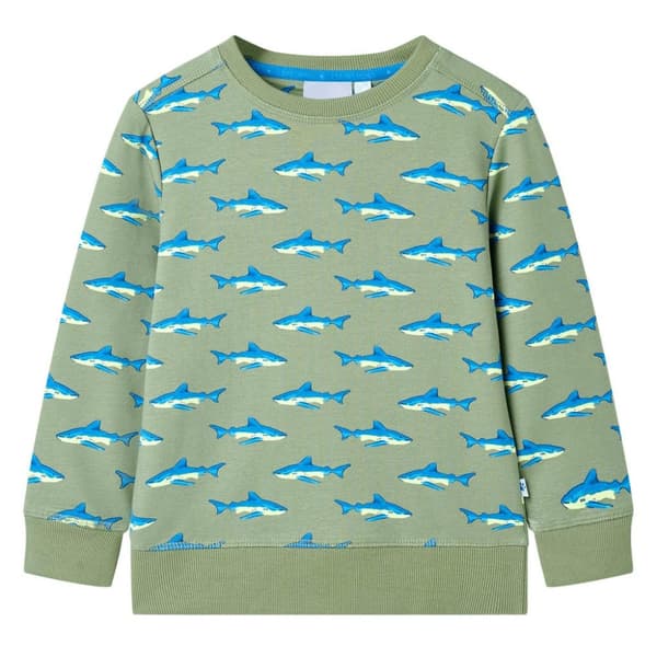 vidaXL Lasten collegepaita vaalea khaki 140