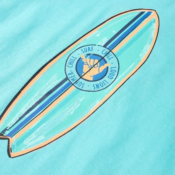 vidaXL T-shirt med korta ärmar för barn aqua 128